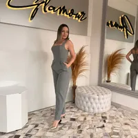 Macacão Sommer Cinza Ref 14787 - imagem 3