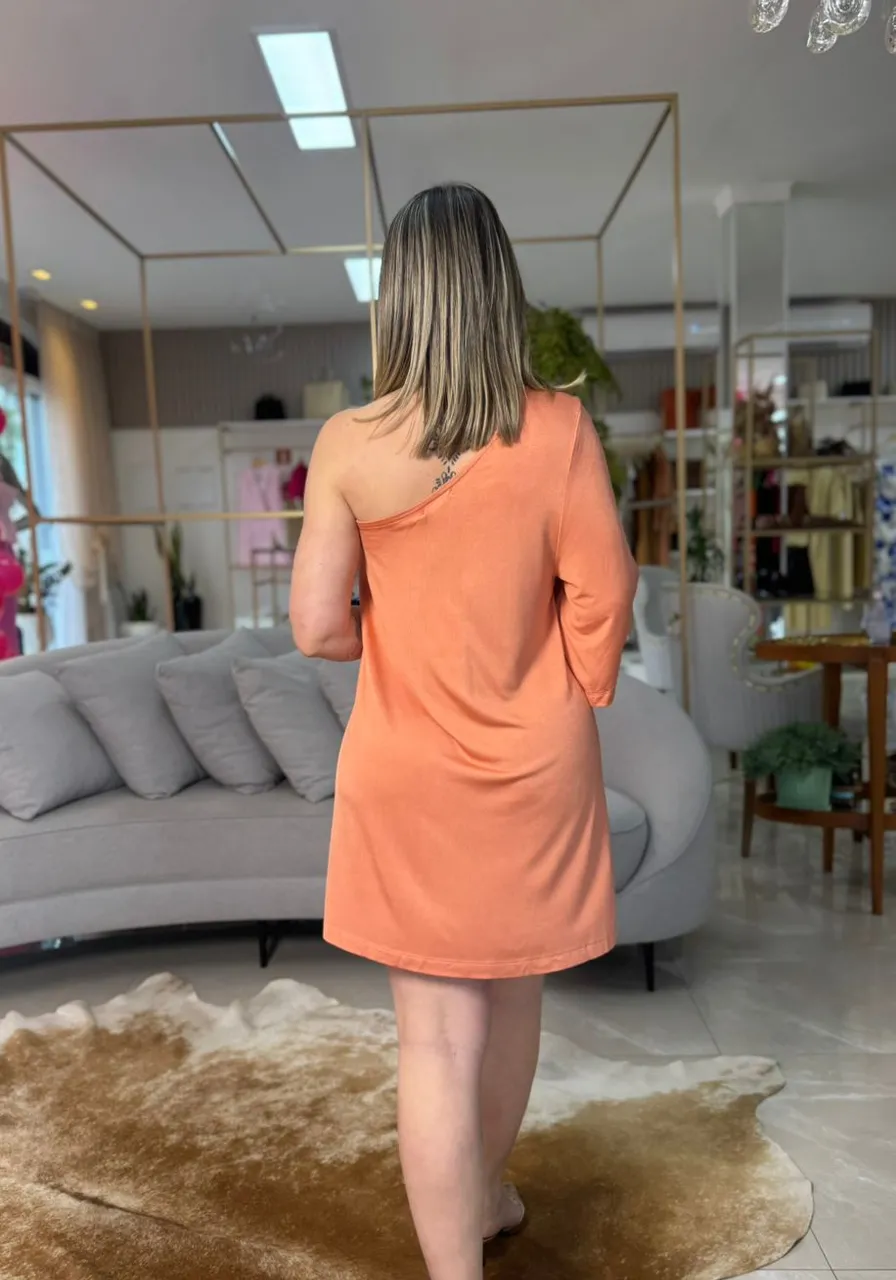 Vestido Laranja Sedona Sommer Ref 15207