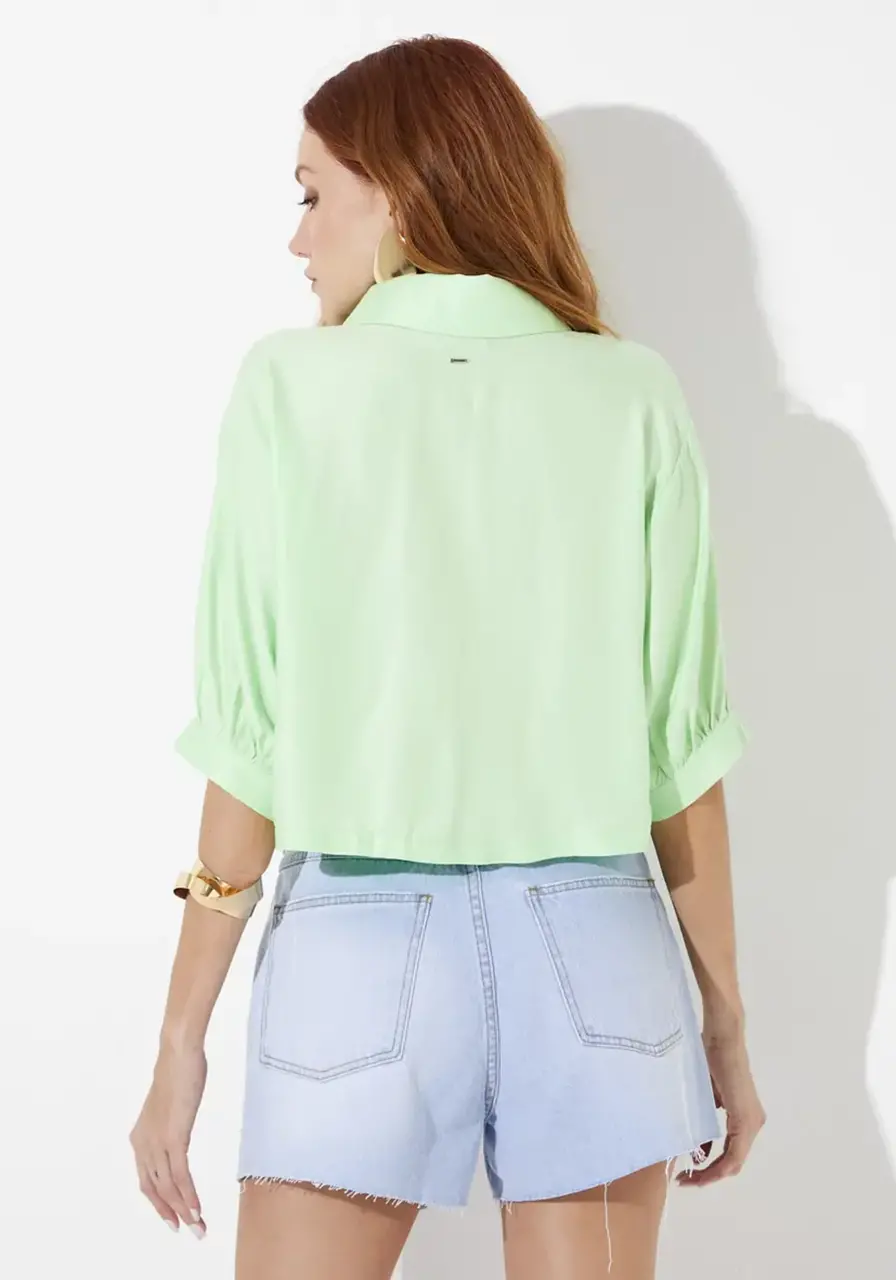 Camisa Verde Yuji Over Sommer 