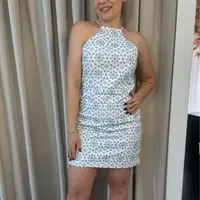Vestido Bordado Azul Sommer  - imagem 3
