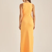 Vestido Sommer Laranja Tramonto Ref 15311 - imagem 1