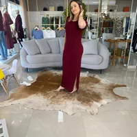 Vestido Sommer Bordo Ref 14198 - imagem 2