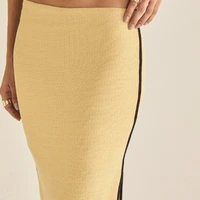 Saia Sommer Bege Marfim Ref 15340 - imagem 2