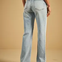 Calça Jeans Reta Com Aplicações Sommer  - imagem 3