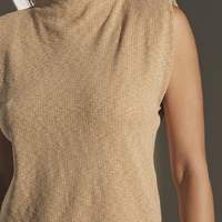 Blusa Canelada Bege Honey Bee Sommer - imagem 2