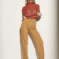 Blusa Tule Canelado Metalizado Sommer - imagem 2