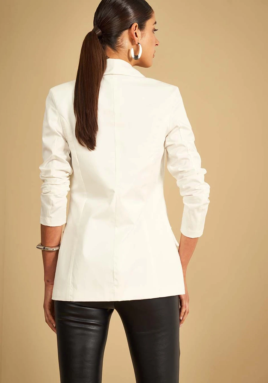 Blazer Alfaiataria Off White Sommer