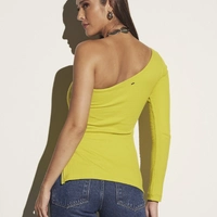 Blusa Canelada Uma Manga Só Sommer - imagem 8