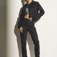 Jaqueta Sarja Preto Sommer - imagem 3