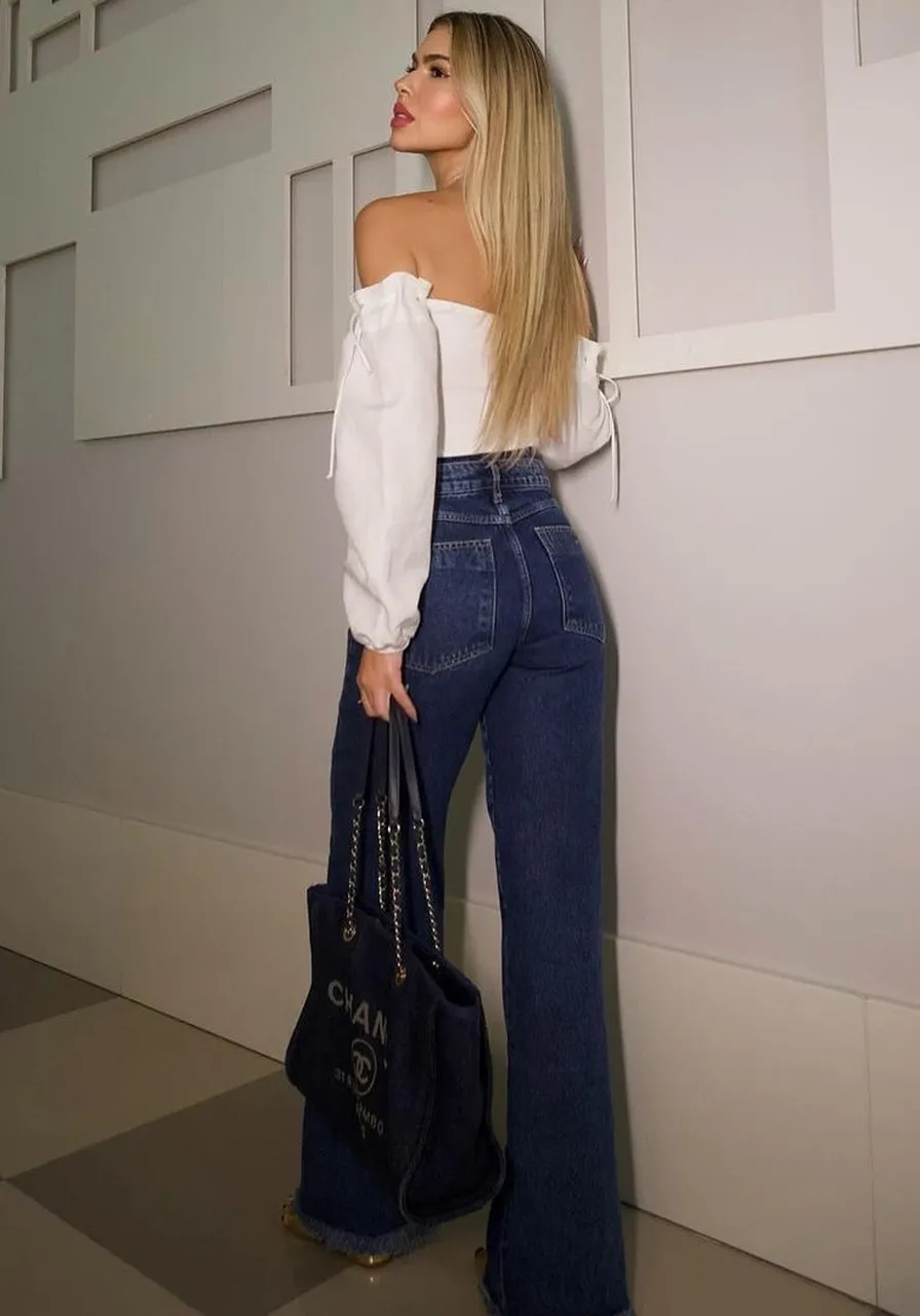 Blusa Linho Ombro A Ombro Sommer