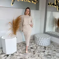 Blusão Listrado Sommer Nude Ref 14141 - imagem 3