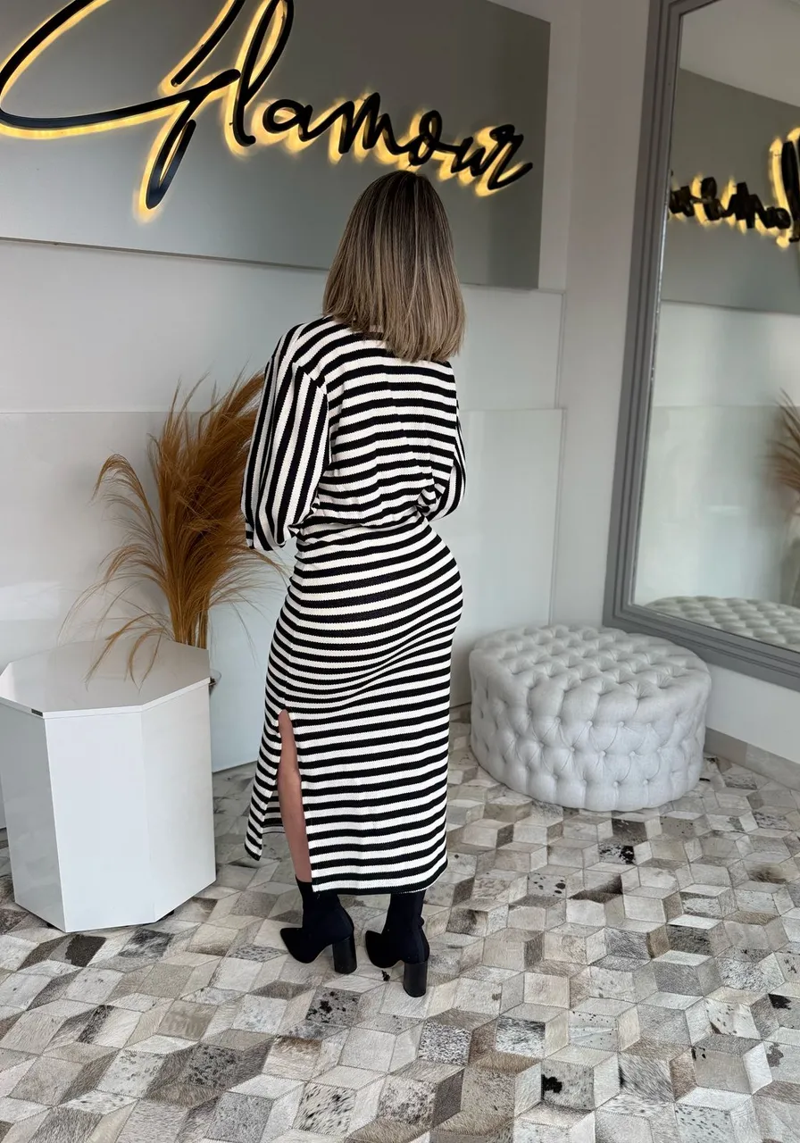 Saia Listrada Sommer Preta Ref 14134