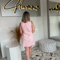 Vestido Tweed Sommer Rosa Ref 14127 - imagem 1