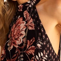 Vestido Longo Halter Estampa Floral Sommer Ref 14497 - imagem 2