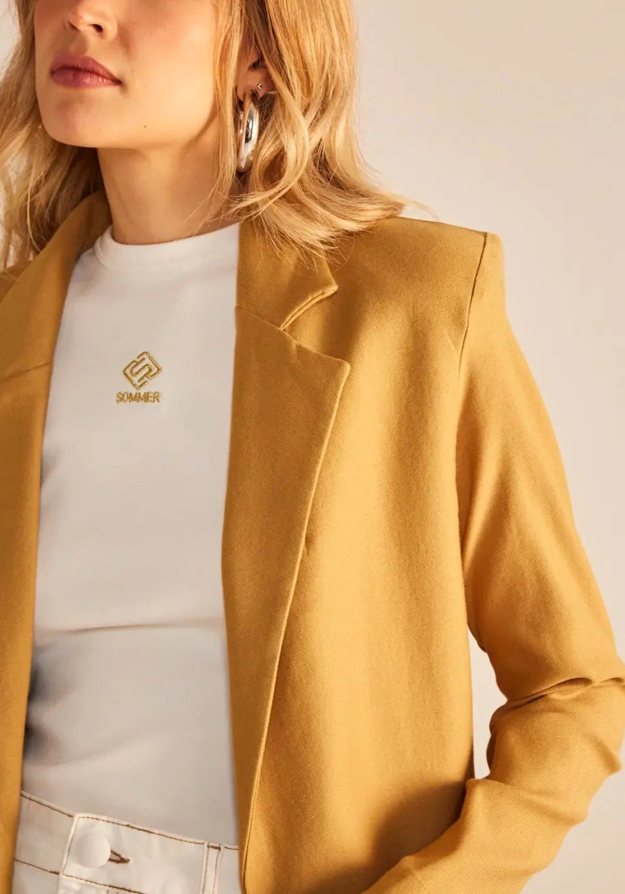 Blazer Linho Longo Sommer Ref 14504