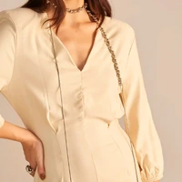 Vestido Midi Com Fenda Sommer Ref 14547 - imagem 3