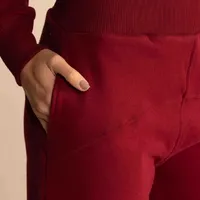 Calça De Moletom Bordo Sommer Ref 14617 - imagem 2
