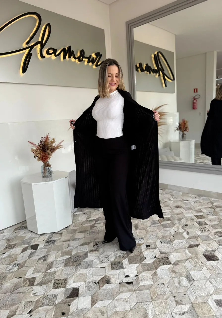 Casaco Sommer Preto Ref 14658