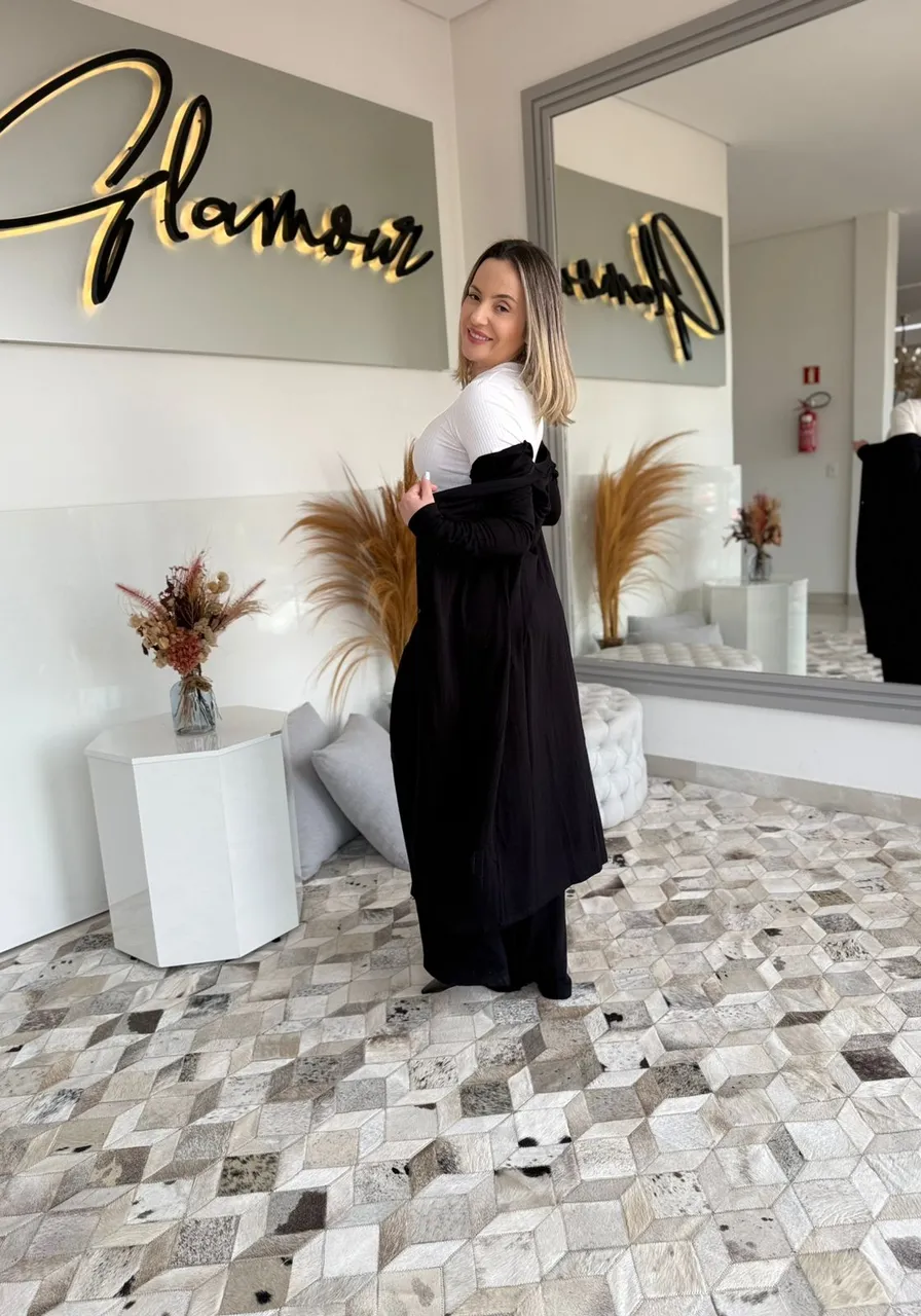 Casaco Sommer Preto Ref 14658