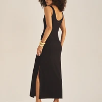 Vestido Sommer Longo Preto Ref 5607 - imagem 1
