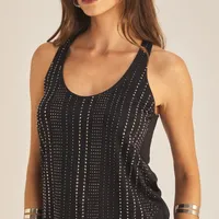 Regata Com Aplicação Preta Sommer Ref 15634 - imagem 2