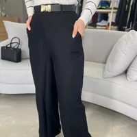 Calça Alfaiataria Em Linho Reta Sommer - imagem 2