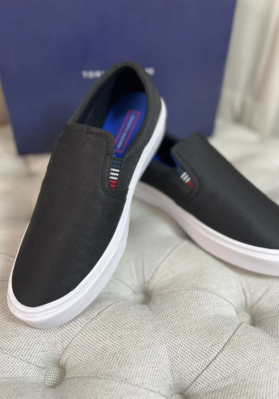 Slip On Malcom 22D Tommy Hilfiger Preto