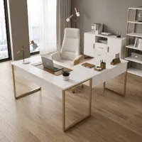 Mesa em L Athena 500 Dourada - imagem 1