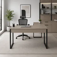 Mesa em L Moca 500 Preta - imagem 1