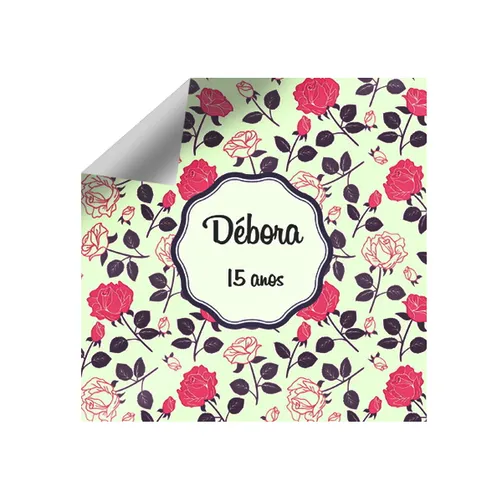 ADESIVO VINIL PARA CHÃO PERSONALIZADO - 100CMX100CM - 1 UNID