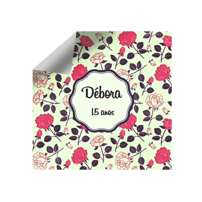 ADESIVO VINIL PARA CHÃO PERSONALIZADO - 100CMX100CM - 1 UNID