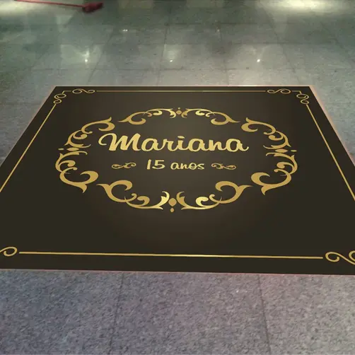 ADESIVO VINIL PARA CHÃO PERSONALIZADO - 150CMX150CM - 1 UNID