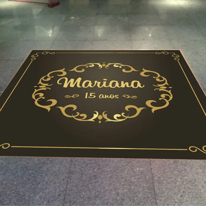 ADESIVO VINIL PARA CHÃO PERSONALIZADO - 150CMX150CM - 1 UNID