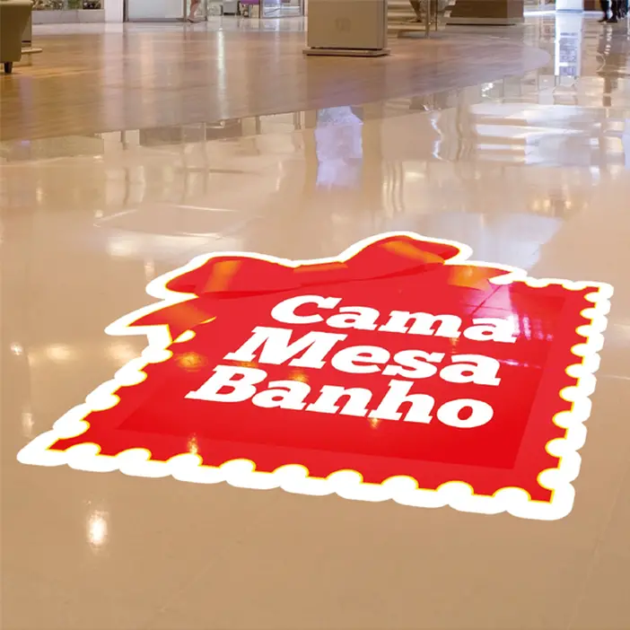 ADESIVO VINIL PARA CHÃO PERSONALIZADO - 100CMX100CM - 1 UNID