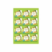 ADESIVOS PAPEL A3 CORTE RETO - 10 UNID - imagem 1