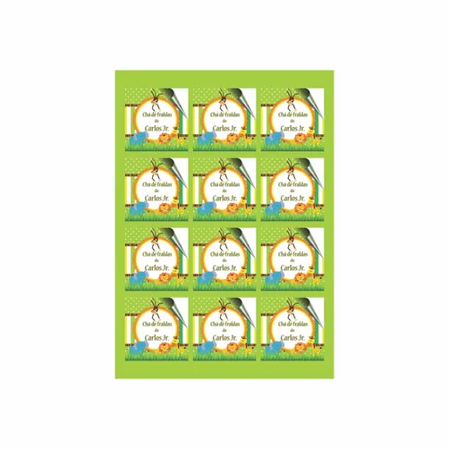 ADESIVOS PAPEL A3 CORTE RETO - 10 UNID