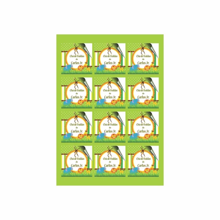 ADESIVOS PAPEL A3 CORTE RETO - 10 UNID