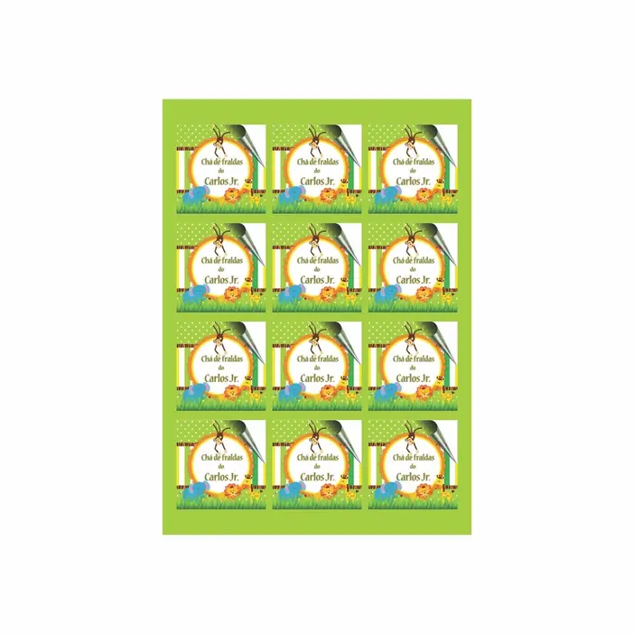 ADESIVOS PAPEL A3 CORTE RETO - 10 UNID