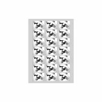 ADESIVOS PAPEL A3 CORTE RETO - 10 UNID - imagem 4