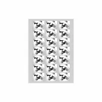 ADESIVOS PAPEL A3 CORTE RETO - 10 UNID - imagem 4