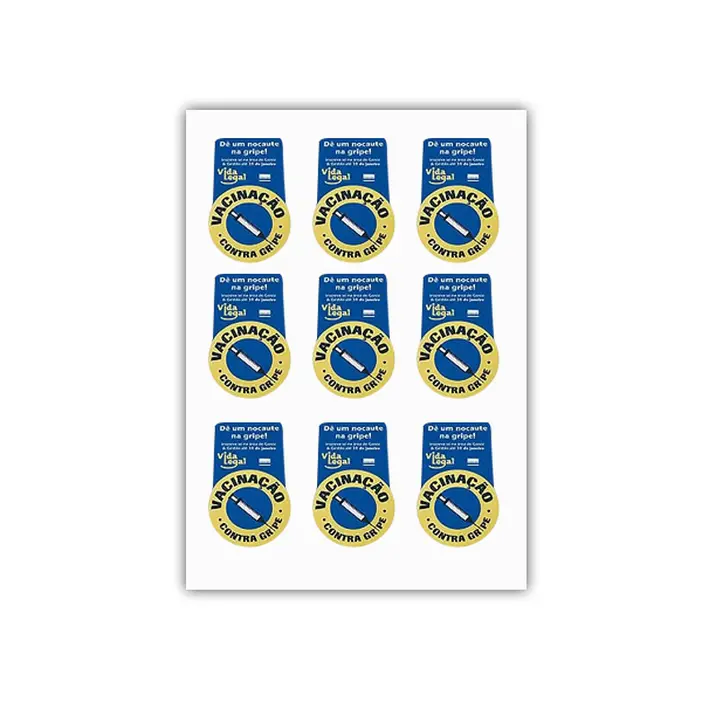 ADESIVOS PAPEL FOLHA A3 SEM CORTE - 50 UNID