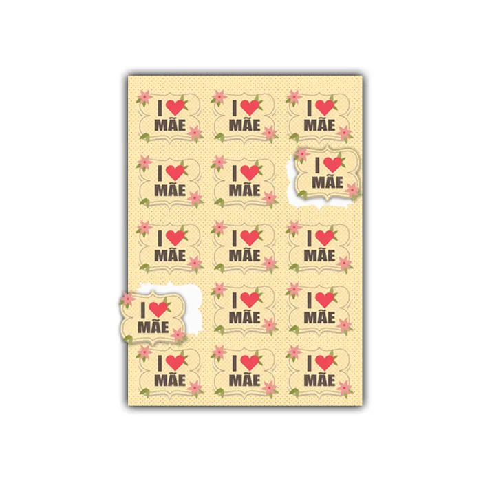 ADESIVO PAPEL A3 COM CORTE ESPECIAL - 10 UNID