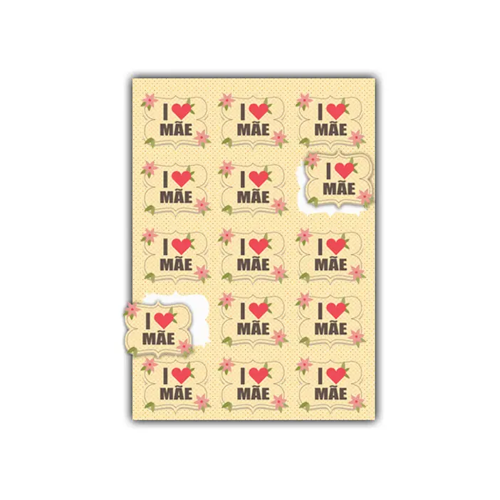 ADESIVO PAPEL A3 COM CORTE ESPECIAL - 10 UNID