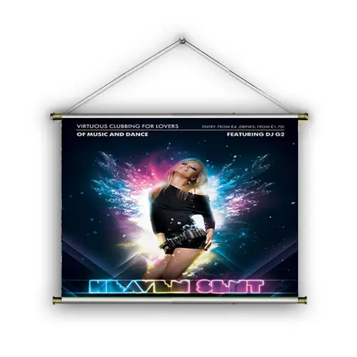 BANNER 100X100CM - 1 UNID