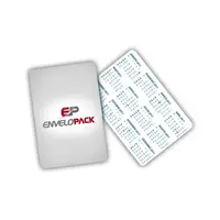 CALENDÁRIO DE BOLSO - PAPEL COUCHÉ 300G - VERNIZ UV TOTAL FRENTE  - 10 UNID - imagem 2