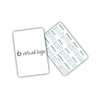 CALENDÁRIO DE BOLSO - PAPEL COUCHÉ 300G - VERNIZ UV TOTAL FRENTE  - 10 UNID - imagem 2