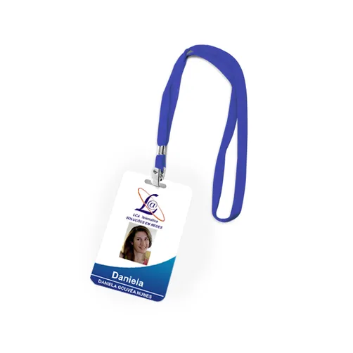 CORDÕES PARA CRACHÁ PERSONALIZADOS COM JACARÉ - 15MM - 10 UNID