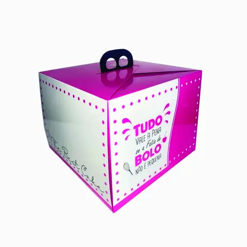 CAIXA PARA TORTA 25x25x12 - 500 UNID