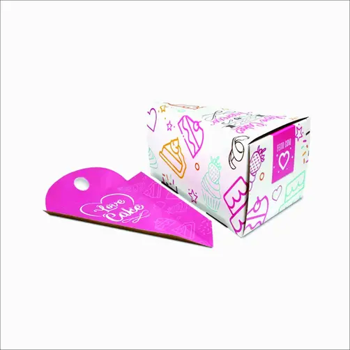 EMBALAGEM FATIA DE TORTA  15 x 5 x 9,5 cm- 1000 UND.