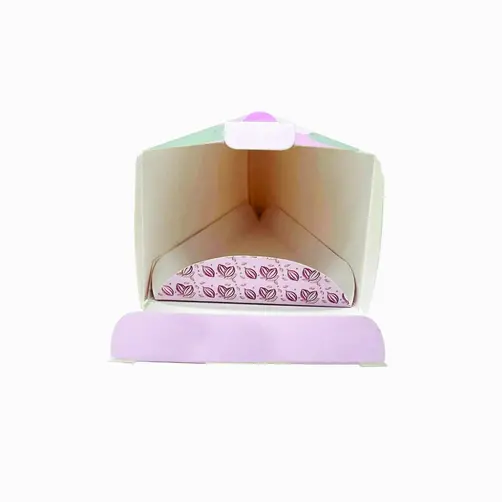 EMBALAGEM FATIA DE BOLO OU TORTA 15x 9,5 x 9  - 500 unid
